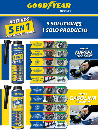 5 EN 1 GOODYEAR